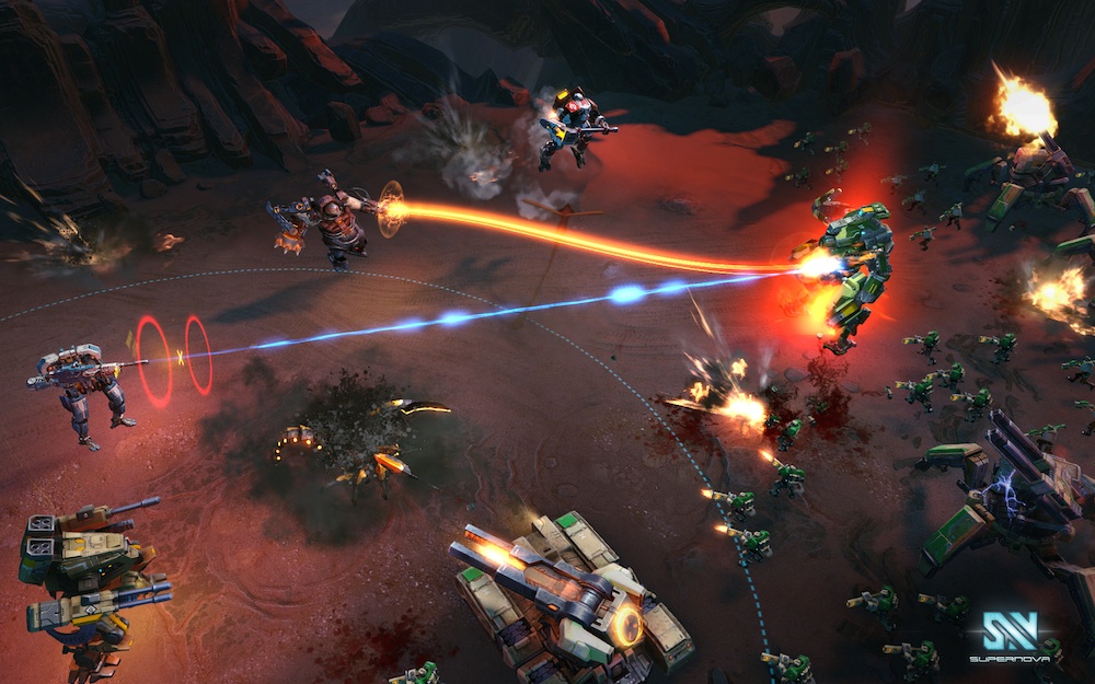 You'd be wise to mix your close quarters combat skills with precision ranged attacks.