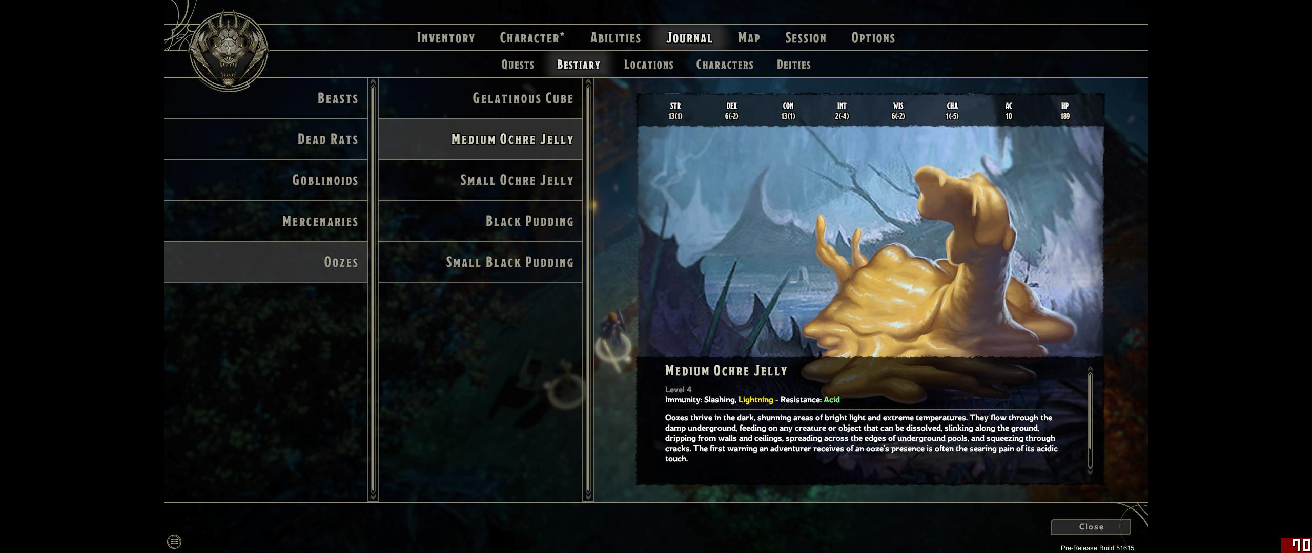 The Sword Coast Legends team really likes oozes. One early dungeon has three different types.