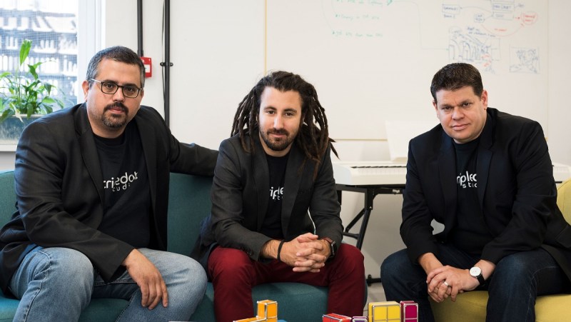 Akin Babayigit, Eyal Chameides, and Lior Shiff of Tripledot Studios.