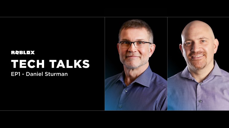 Dave Baszucki (left) and Dan Sturman of Roblox.