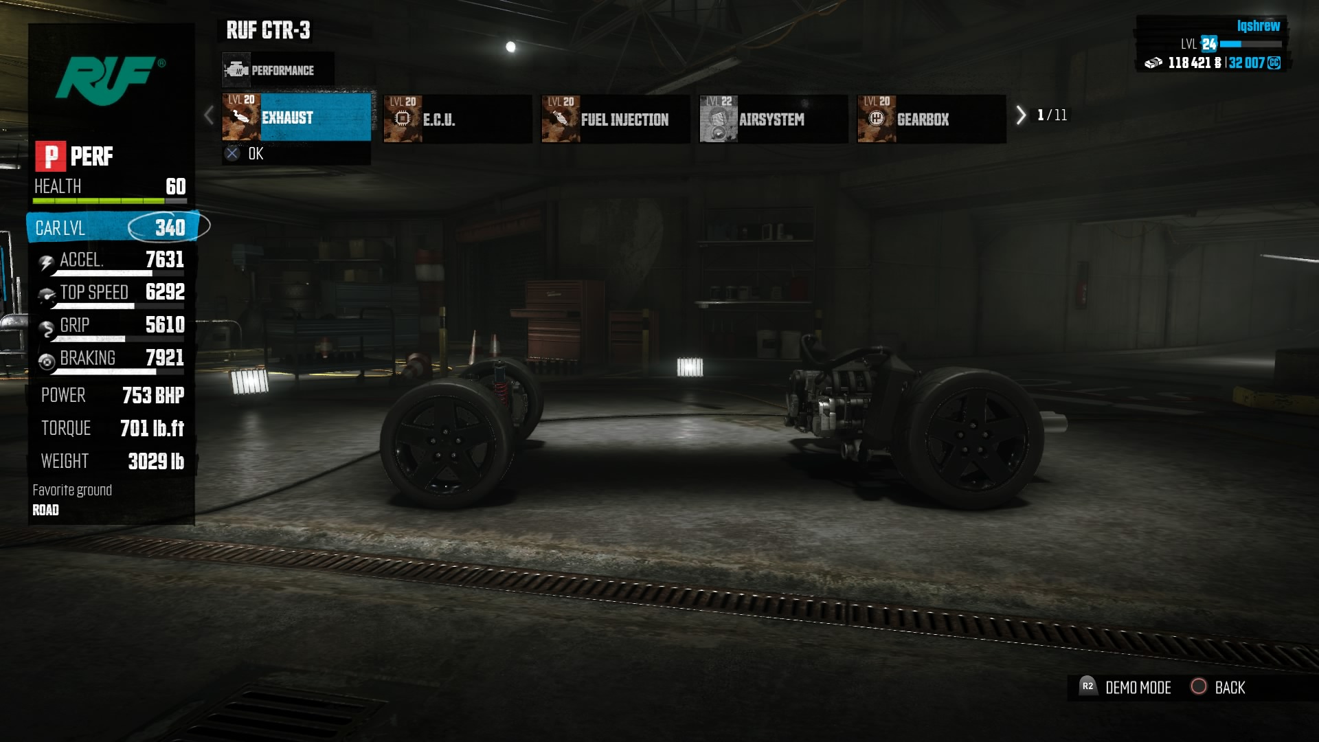 The Crew Progression