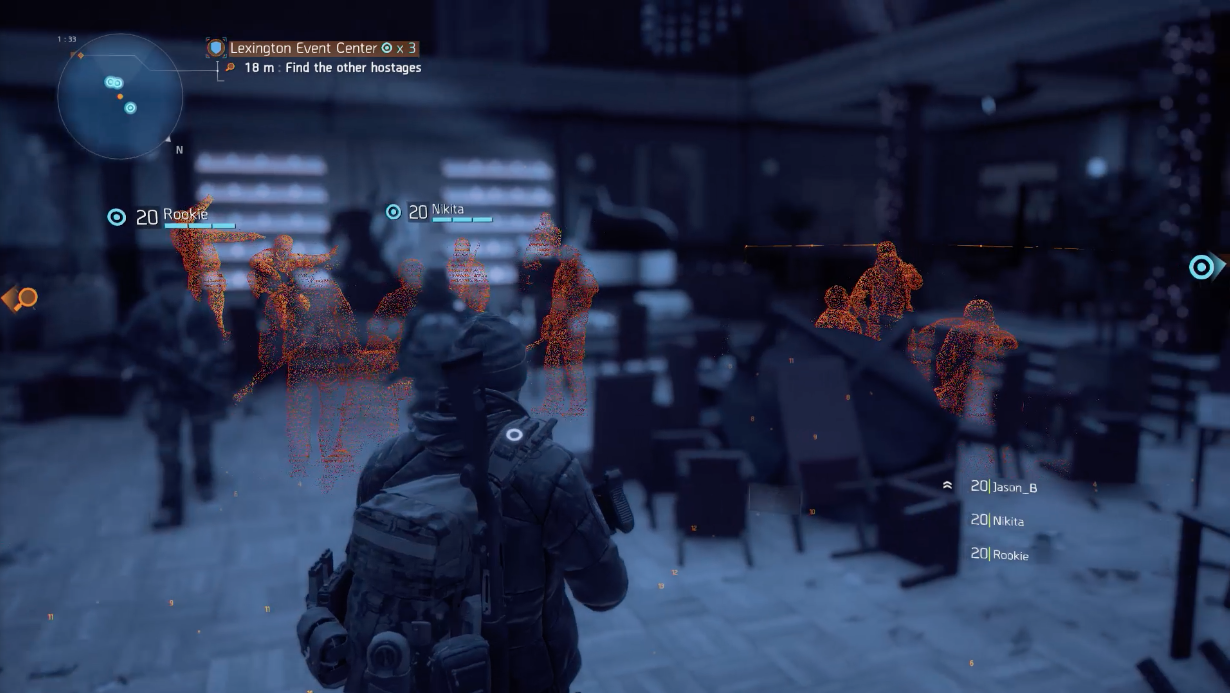The Division: memory echos screencap