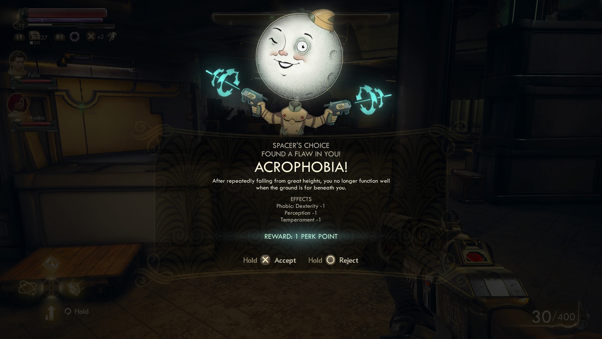 All I had to do to earn this was fall a lot.