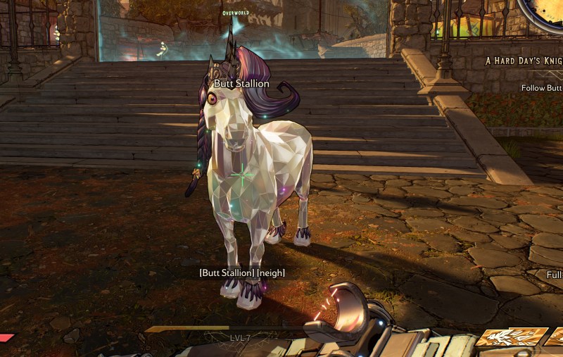 Butt Stallion is a recurring character... there's a sentence I've never said before.