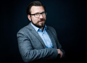 Tobias Sjögren, CEO of the new White Wolf Publishing company.