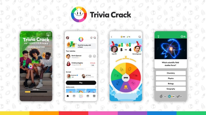 Trivia Crack is in 180 countries.