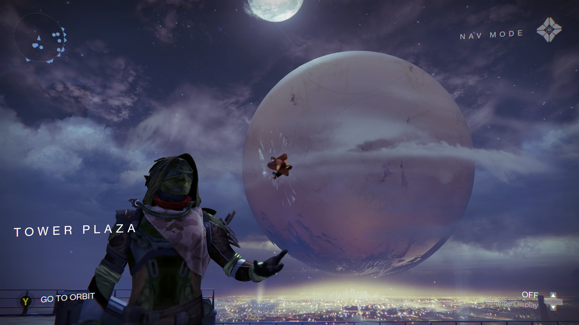 Chilling in the tower.
