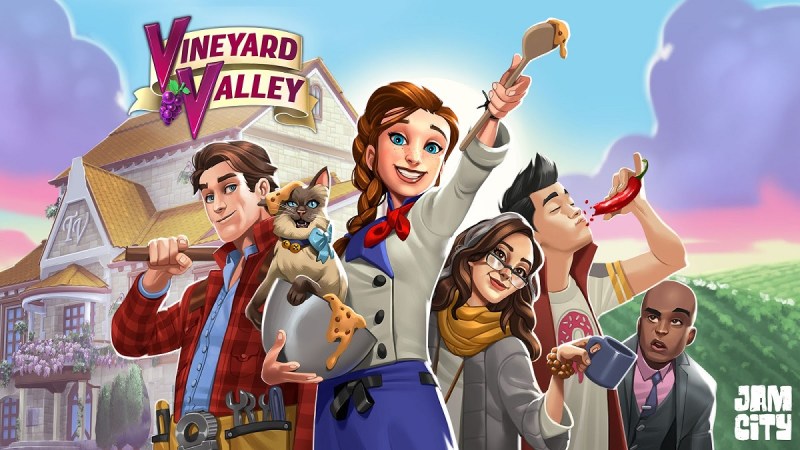 Vineyard Valley is a new mobile game from Jam City.