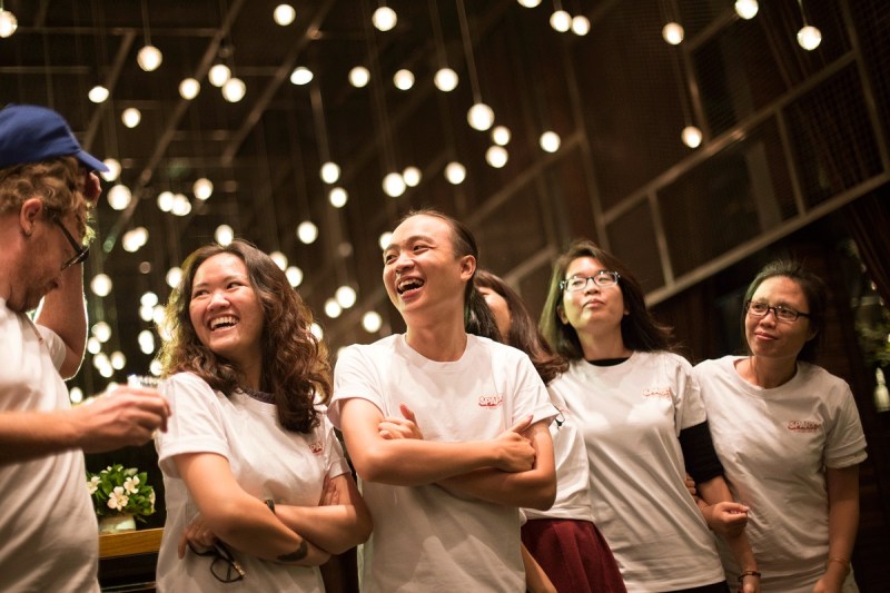 The Sparx Virtous team in Vietnam.