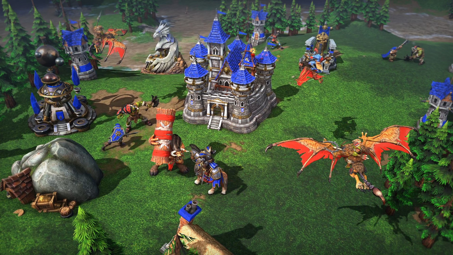A town in Warcraft III: Reforged.