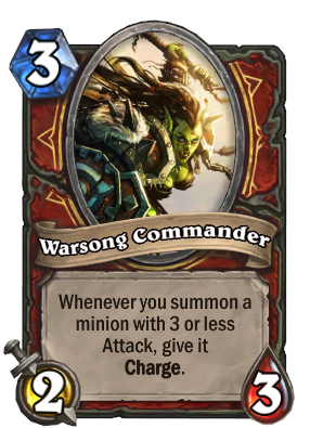 The old Warsong Commander.