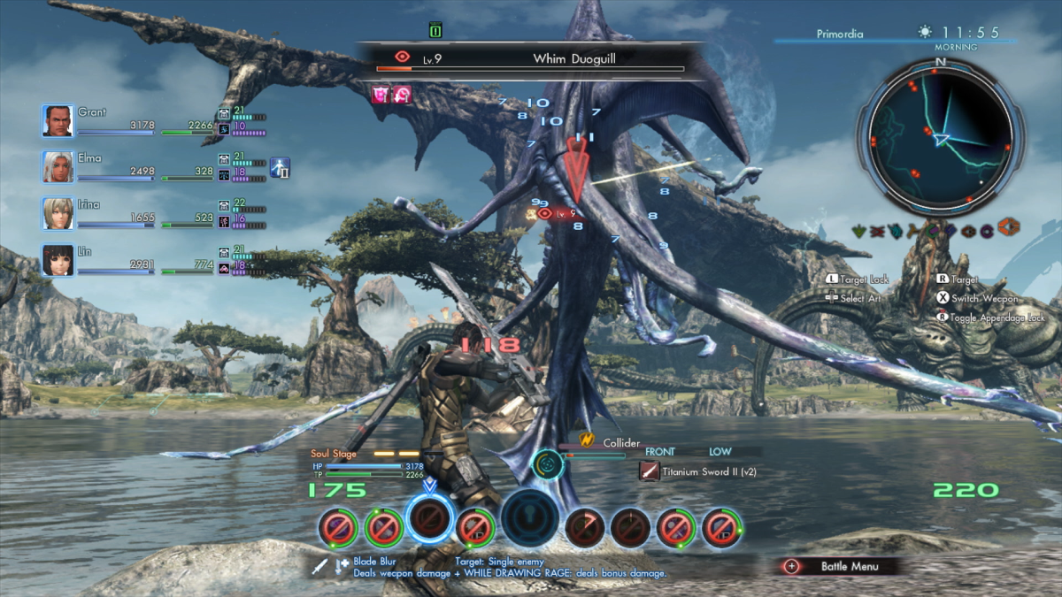 Combat is a blast, but the sheer amount of info it presents can also be overwhelming.