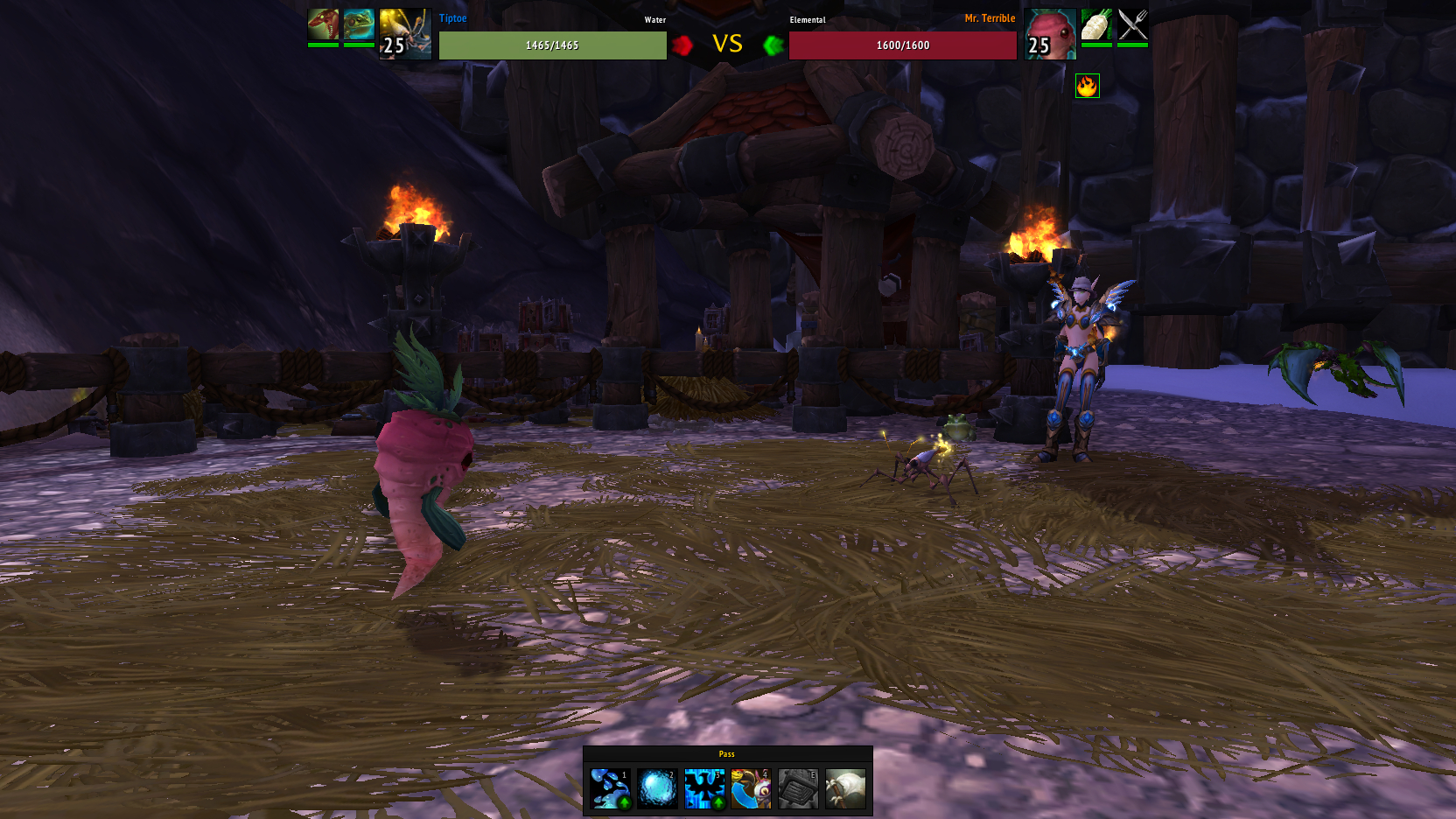 World of Warcraft Warlords of Draenor pet battle