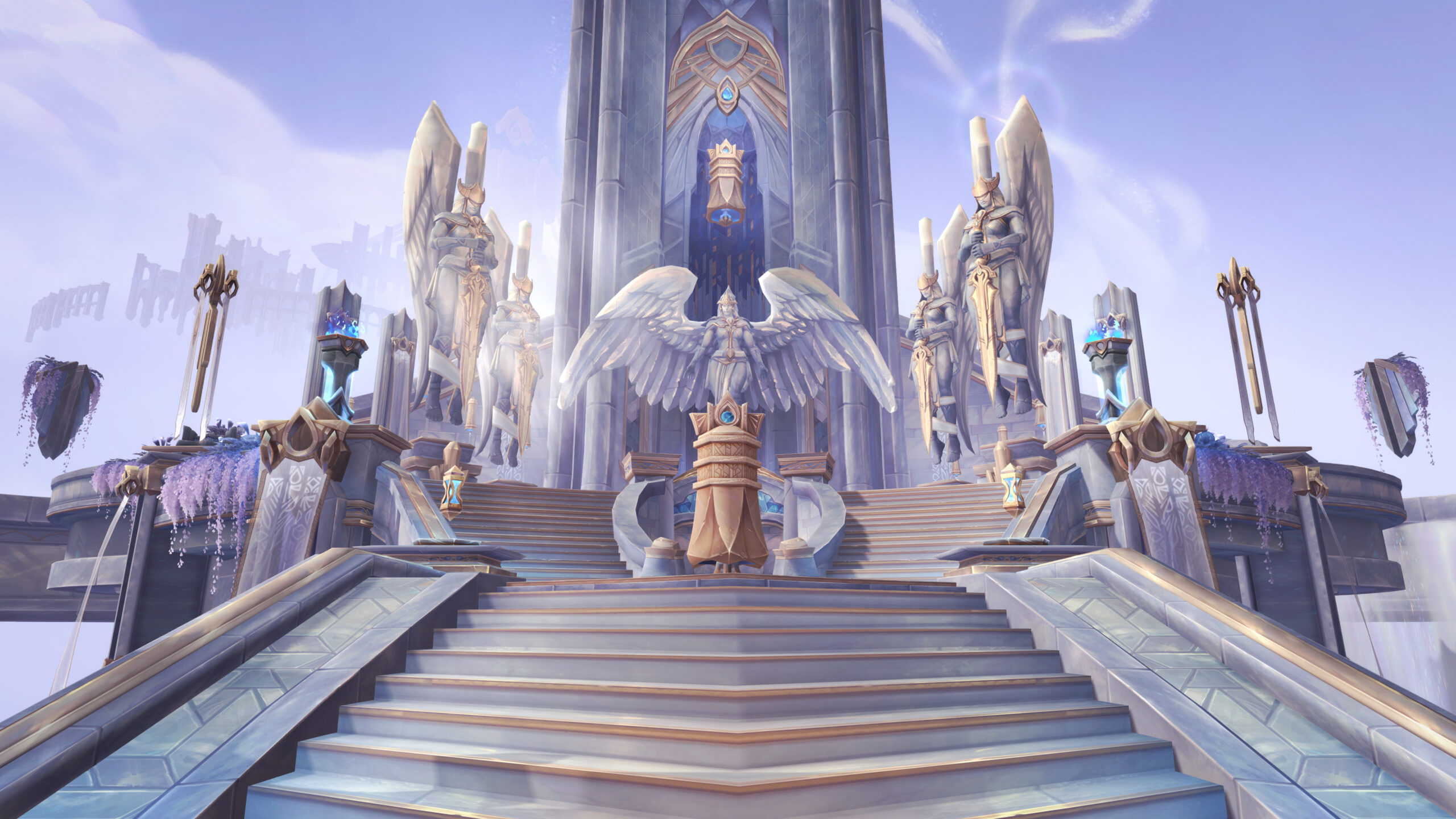 The Kyrian covenant sanctum in Bastion.