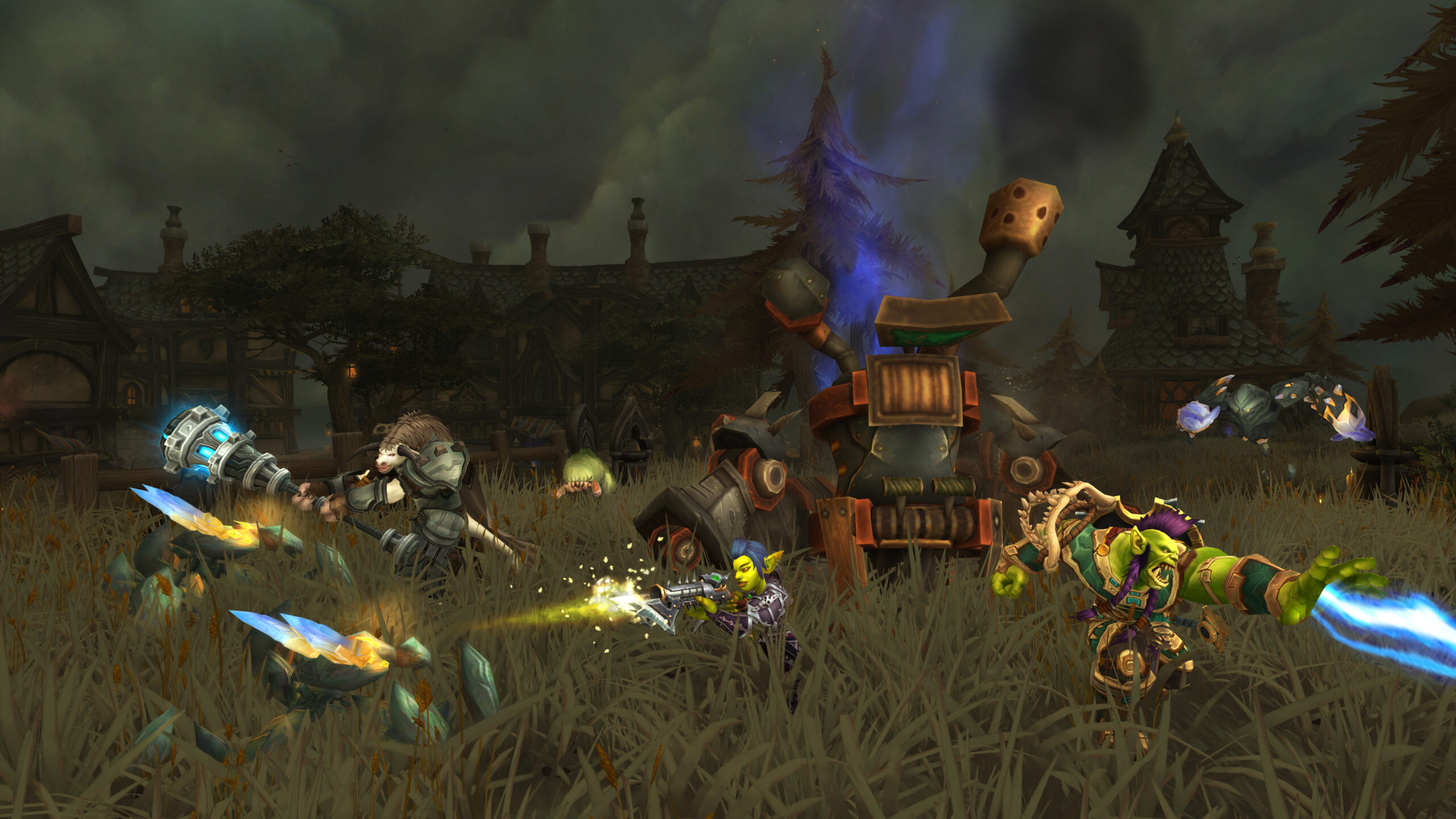 World of Warcraft Havenswood Island combat