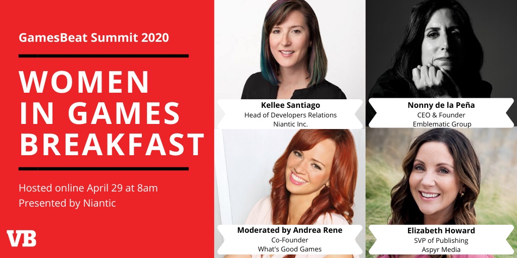 Women in games breakfast at GamesBeat Summit Digital.