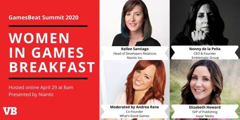 Women in games breakfast at GamesBeat Summit Digital.