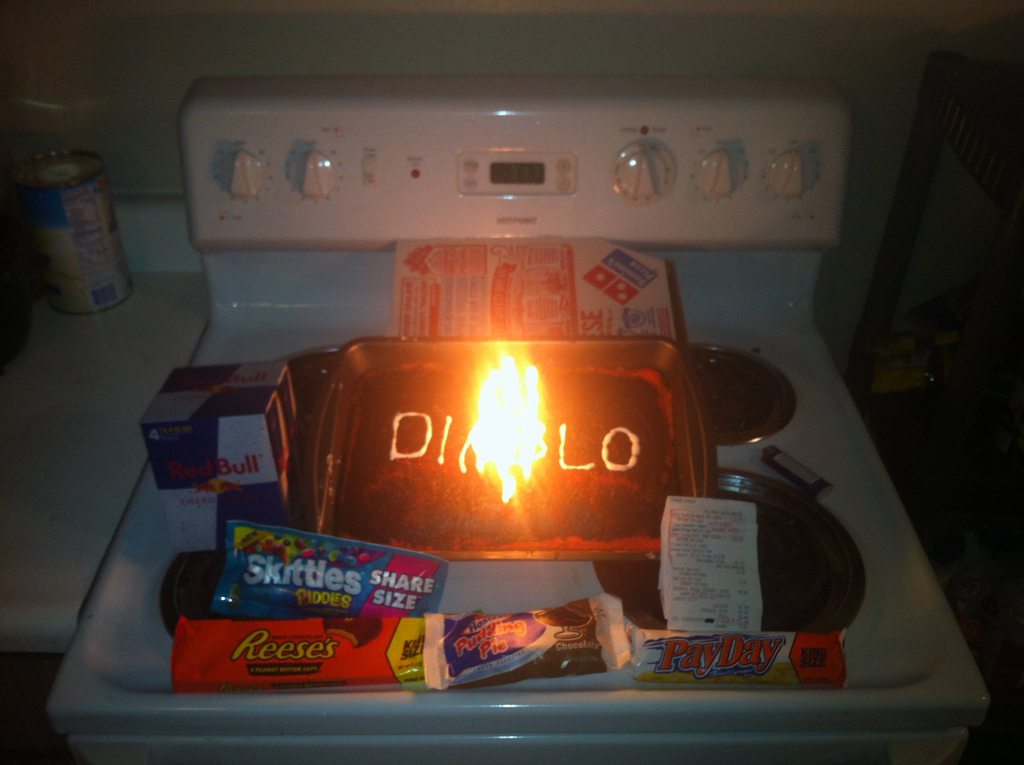 Diablo III cake