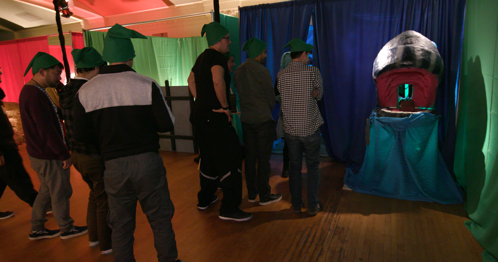 The overall production values for the room escape were a little low. Like this Jabu-Jabu, for example.
