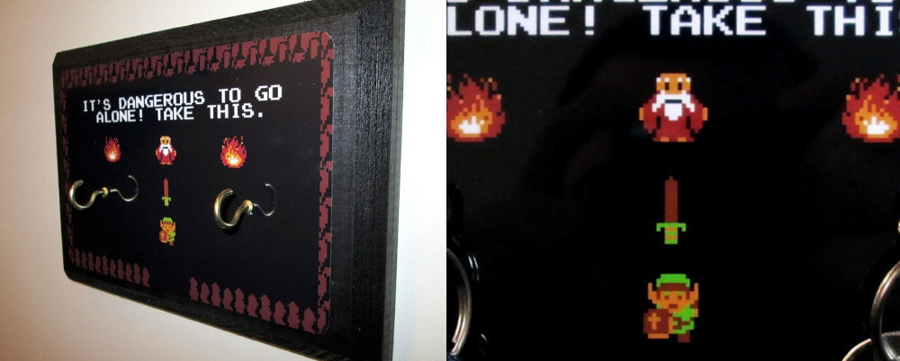 Legend of Zelda key hanger