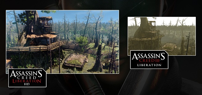 Assassin's Creed Liberation HD Comparison