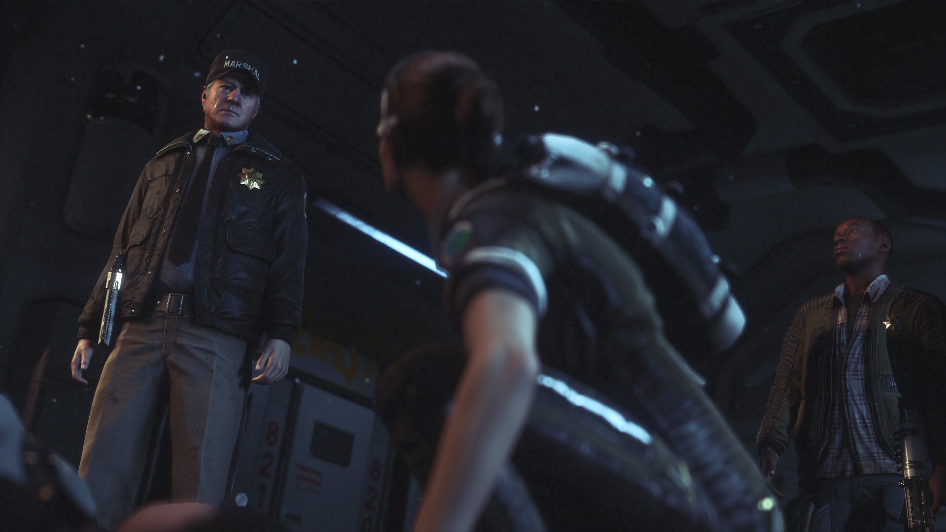 Alien isolation interaction