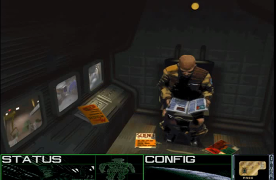 Aliens: A Comic Book Adventure toilet