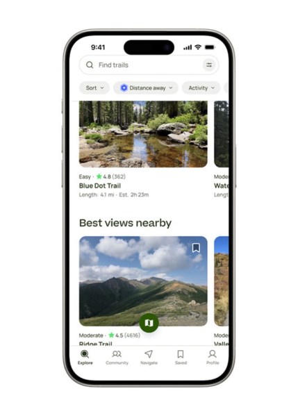 All Trails is the iPhone app of 2023.