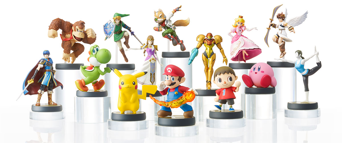 Nintendo's interactive Amiibo figures.