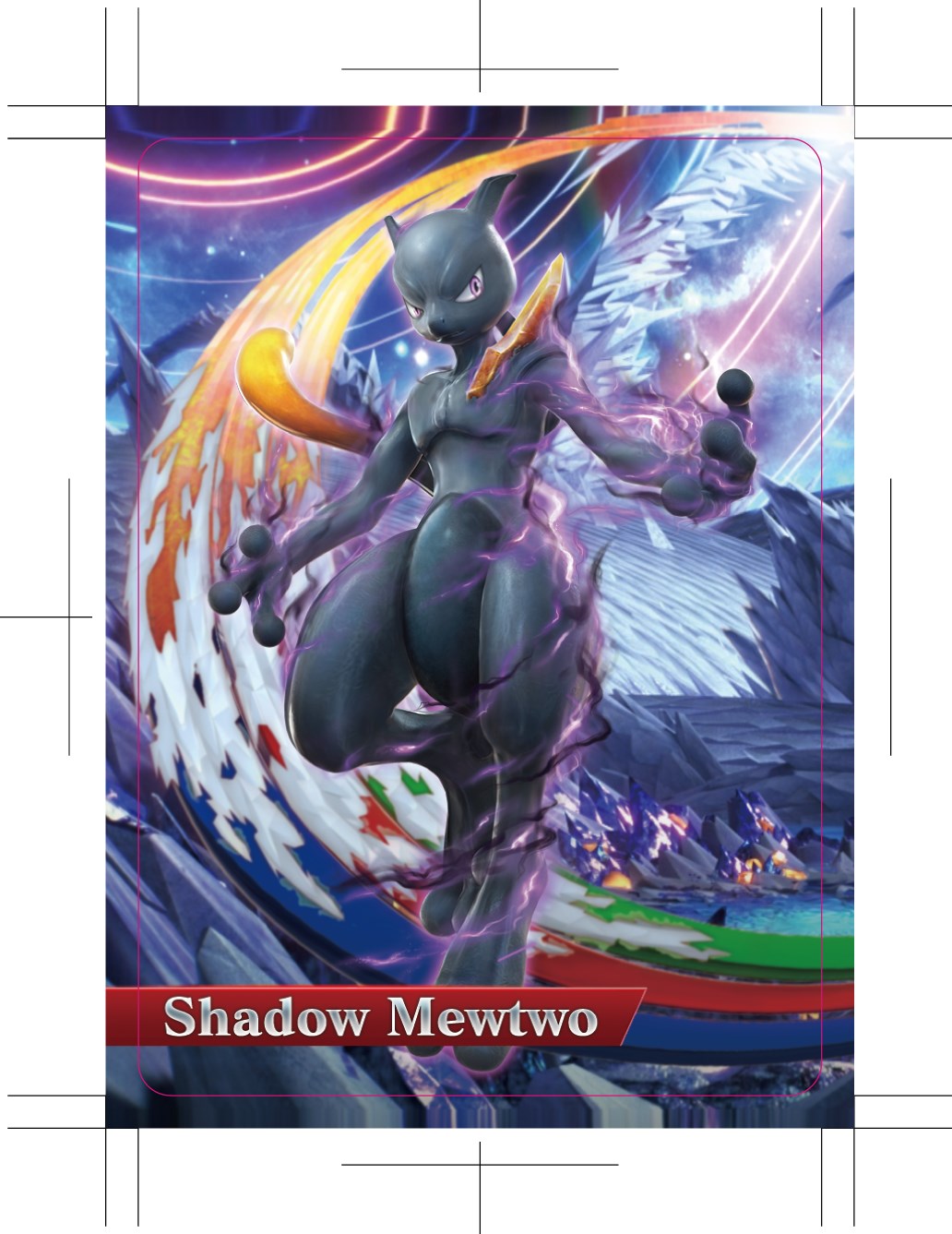 First-run editions of Pokkén Tournament all come with a Shadow Mewtwo Amiibo card.