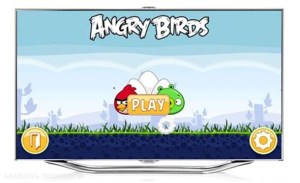 angry birds samsung smart tv