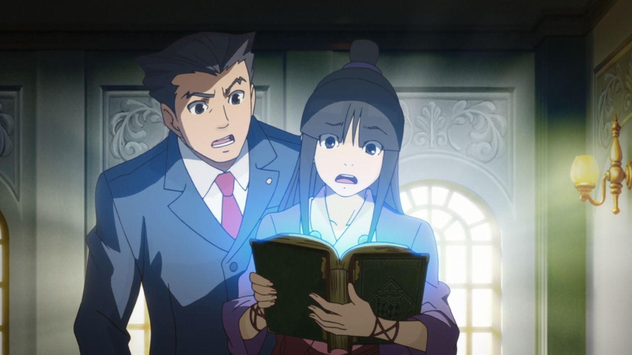 Phoenix Wright and Maya