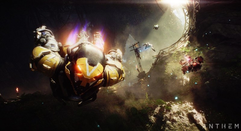 Anthem's Javelin exosuits will get you off the ground.