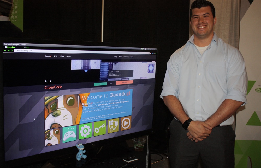 Anthony Palma, CEO of Kermdinger Studios and co-creator of Boondogl.