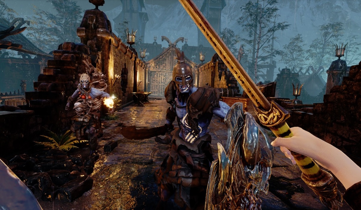Asgard's Wrath has a lot of action.