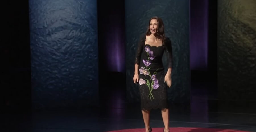 Actress Ashley Judd called for an end to online harassment of women.