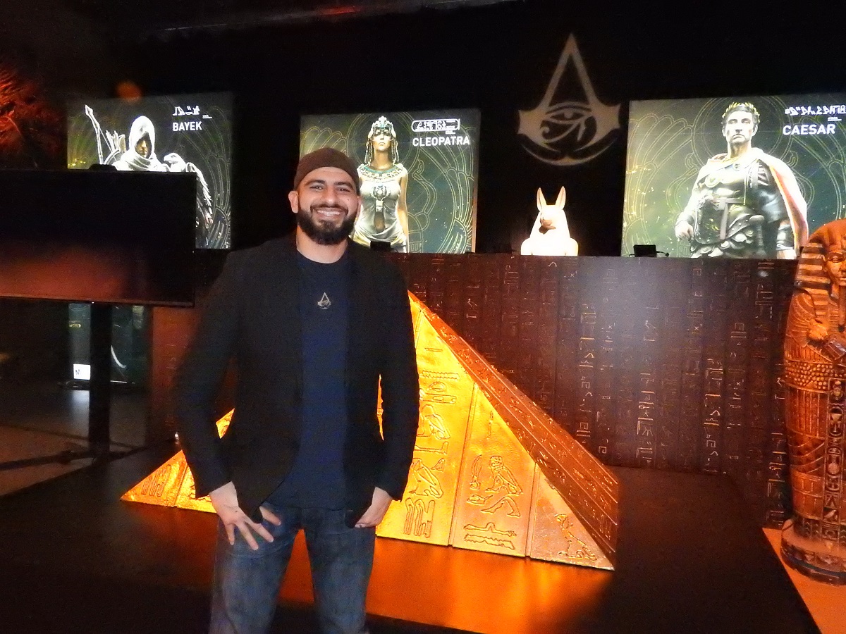 AShraf Ismail is game director on Assassin's Creed Origins.