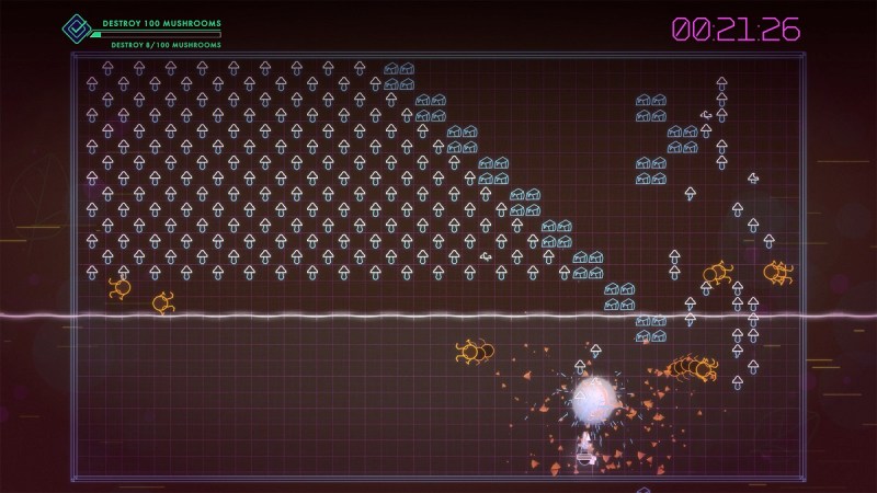 Atari Centipede Recharged is part of a reimagined series.