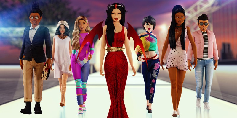 A catwalk in Avakin Life.