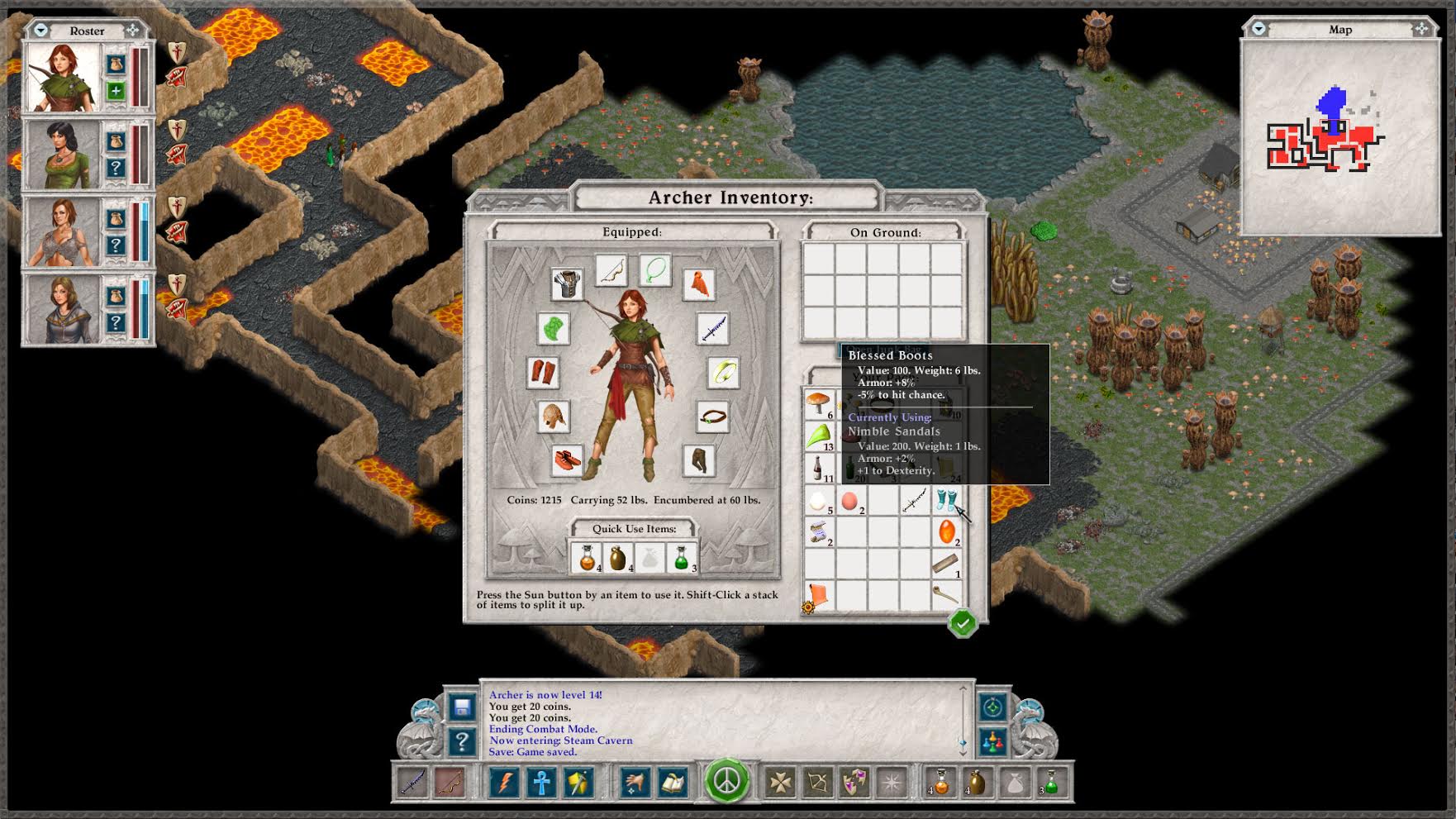 Avernum 2 gameplay