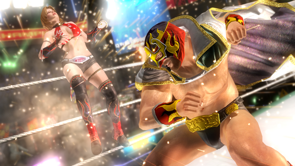 Dead or Alive 5: Last Round Bass vs. Tina