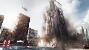 Collapsing building in BF4