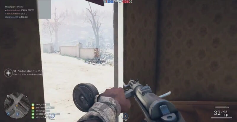 Hiding in a farmhouse in Battlefield 1: They Shall Not Pass.