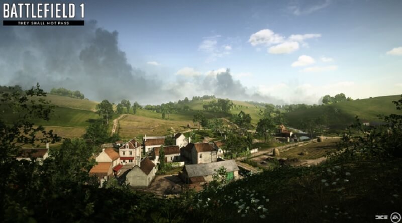 Soissons is one of the new multiplayer maps in They Shall Not Pass.