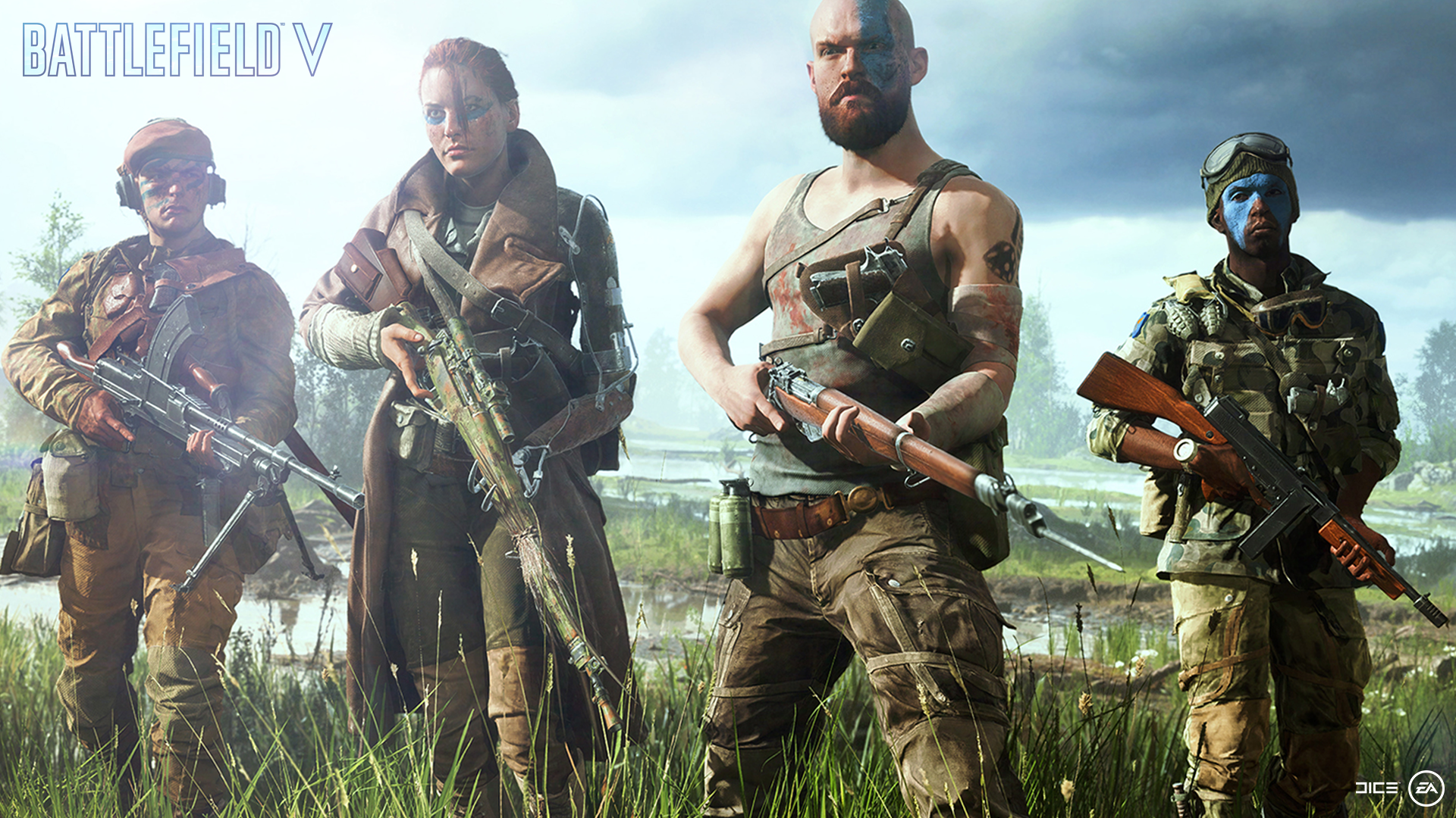 Battlefield V squads.