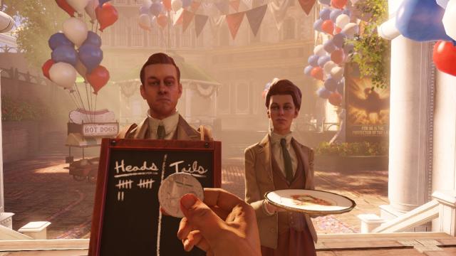 BioShock Infinite coin toss