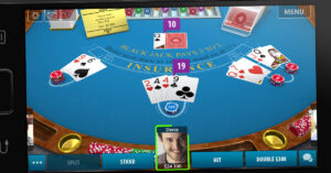 Blackjack 21's casino is a vacuum of silent routine and blundering attempts at faking social activity.