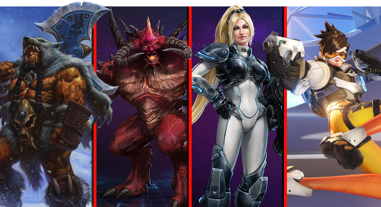 Blizzard has a strong stable of characters.