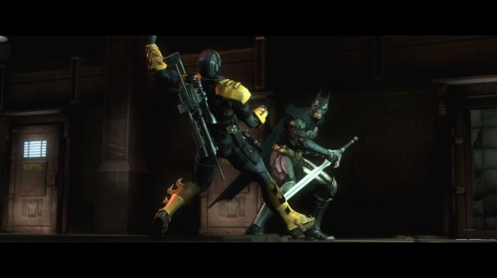 Deathstroke vs Batman