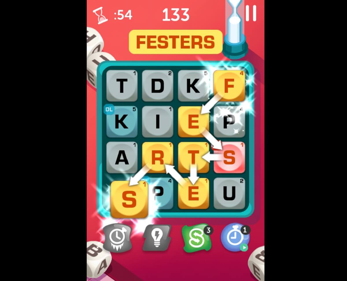 Boggle With Friends comes from Zynga and Hasbro.